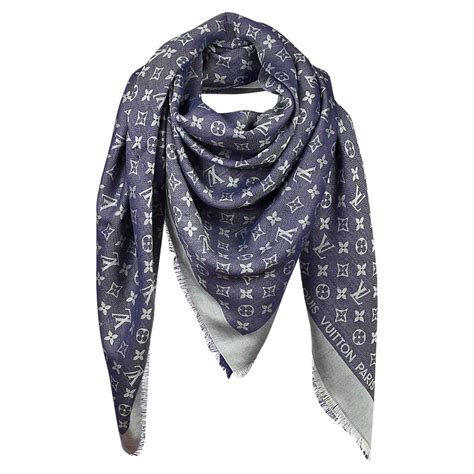 louis vuitton dark blue scarf|louis vuitton scarf price.